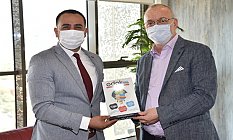 Başkan Cengiz Ergün, Ülkü Ocakları İl Başkanı Nazmi Akçay'ı Konuk Etti