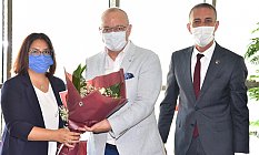 Cengiz Ergün, MHP İlçe Başkanı Şener Özten ve Yönetimini Ağırladı