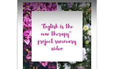 English is the new therapy e Twinning Projesi