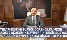 Geylan, Eğitimde üç aylık kaybın telafisi iki yıla tekabül ediyor