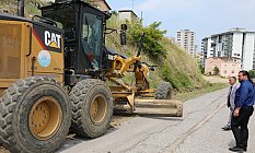 İlkadım Belediye Başkan Vekili Adem Yıldırım, Yol Çalışmalarını İnceledi
