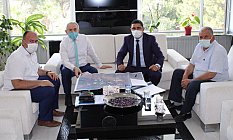 Saruhanlı Yatırımları Kaymakam’a Anlatıldı