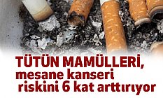 Sigara, mesane kanseri riskini 6 kat arttırıyor