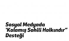 Sosyal Medyada 'Kalamış Sahili Halkındır” Desteği