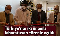 TRGENMER ve ÜSKÖKMER laboratuvarları düzenlenen törenle açıldı