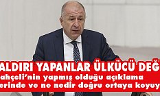 Ümit Özdağ'a Saldırıyla İlgili Bahçeli’nin yaptığı açıklama yerinde!