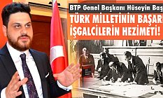 Bağımsız Türkiye Partisi'nden Lozan Mesajı