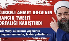 Cübbeli Ahmet Hoca'nın 'Yangın' Tweeti Sosyal Medyayı Karıştırdı