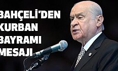 MHP Lideri Bahçeli'den Kurban Bayramı Mesajı