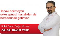 Uyku apnesi hastalıkları da beraberinde getiriyor!
