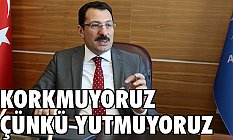 Ali İhsan Yavuz: Korkmuyoruz biz çünkü yutmuyoruz artık