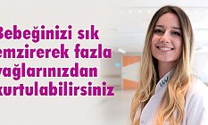 Aysun İpek, Bebeğinizi sık emzirerek fazla yağlarınızdan Kurtulun