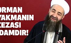 Cübbeli Ahmet Hoca: Orman Yakmanın Cezası İdamdır!