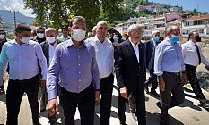 Kılıçdaroğlu Ve İmamoğlu, Sel Felaketi Yaşanan Bozkurt’ta