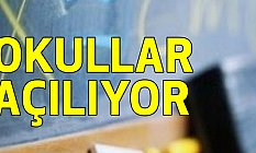 Okullar 6 Eylül'de Açılıyor
