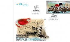 PTT'den Sakarya Meydan Muharebesi’nin 100. Yılı” konulu anma pulu ile ilkgün zarfı