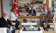 SAKODEF’dan Havza Belediye Başkanı Özdemir’e ziyaret