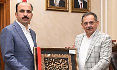 Samsun, Konya Büyükşehir Belediye Başkanı Altay’ı ve ekibini ağırladı