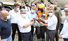 TAYALI’DA YENİ CAMİ İÇİN TEMEL ATMA TÖRENİ DÜZENLENDİ