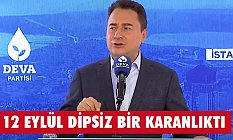 Babacan: Darbelere, hukuksuzluklara, baskılara bir daha asla!