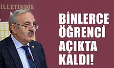 Bedri Yaşar: Yurtlarına Yerleştirilemeyen Binlerce Öğrenci Açıkta Kaldı