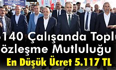 Bursa Büyükşehir’de Toplu Sözleşme Sevinci