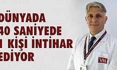 Her 40 Saniyede 1 Kişi İntihar Ediyor