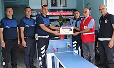 Kızılay'dan Zabıta Haftası'nda anlamlı ziyaret