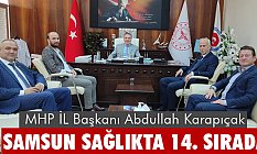 MHP İl Başkanı Karapıçak: Samsun Sağlıkta 14. Sırada