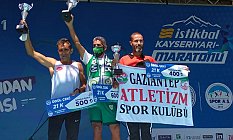 Şampiyon atlet Ahmet Bayram Yine Zirvede