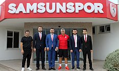 Sevdamız Samsun Platformu, Samsunspor'u Ziyaret Etti