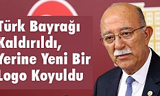 Türk Bayrağı Kaldırıldı, Yerine Yeni Bir Logo Koyuldu