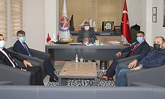 Vergi Dairesi Başkanı Uzun’dan Havza TSO’ya ziyaret