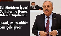 Bedri Yaşar, Sel Mağduru Esnafın Sorunlarını Meclise Taşıdı