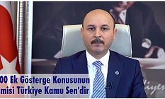 Geylan, 3600 Ek Gösterge Konusunun Hamisi Türkiye Kamu Sen'dir