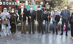Görme Engelliler İçin Yürüdüler