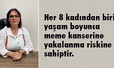 Hülya Tombul: Kansere karşı hep birlikte mücadele etmeliyiz!