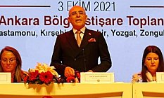 Mevlüt Karakaya, Ankara Bölge İstişare Toplantısında konuştu