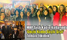 MHP Şişli Kadın Kollarından 'Güçlü Kadın Güçlü Şişli' Temalı Etkinlik