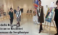 Ödüllü Ressam Bircan'ın Resimleri Samsun'da Sergileniyor