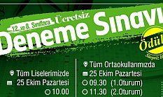ÖĞRENCİLER, ÇARŞAMBA’DA SINAVA HAZIRLANIYOR