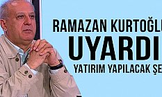 Ramazan Kurtoğlu Uyardı! Hürriyet ve istiklalin temeli Tohum-gıda ve su