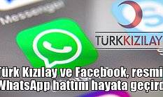 Türk Kızılay'dan WhatsApp botu İle Anında Müdahale