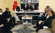 Bafra Görme Engelliler Derneği'nden bir ziyaret