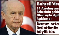 Bahçeli'den Azerbaycan Şehitleriyle İlgili Açıklama