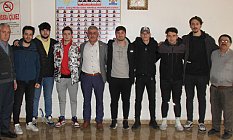 Başkan Çavdar derneğin futbol takımı ile bir araya geldi