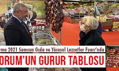 Çorum'un Halk-Et Ürünlerine Gurme 2021 Samsun Fuarında Büyük İlgi