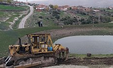 Eskin’de HİS Göleti Temizlik Çalışmaları Başladı
