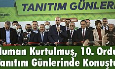 Numan Kurtulmuş, 10. Ordu Tanıtım Günlerinde Konuştu