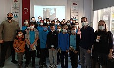 Öğrenciler Tekkeköy’ün tarihi hakkında bilgilendirildi